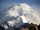 
Gasherbrum I Hidden Peak North Face Close Up Late Afternoon From Gasherbrum North Base Camp in China
